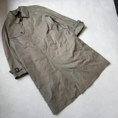 《 DAKS ダックス 》 トレンチコート ビジネス カジュアル 日本製 カーキ