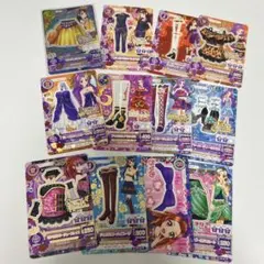 アイカツカードセット まとめ売り 神崎美月 紫吹蘭