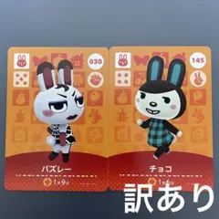 【訳あり】チョコ バズレー amiibo あつ森 どうぶつの森 うさぎ