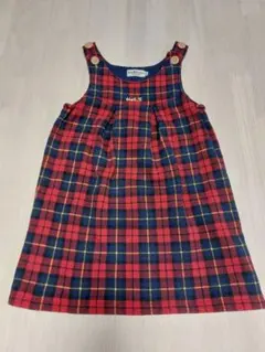 ミキハウス 100cm ジャンバースカート