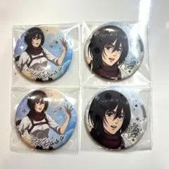 進撃の巨人 ミカサ 缶バッジ WIT STUDIO - メルカリ