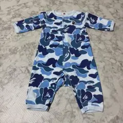 BAPE KIDS カモフラージュロンパース 70