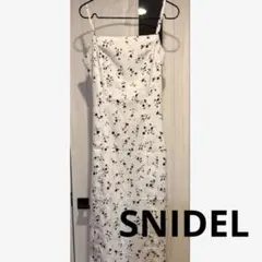 スナイデル　花柄キャミワンピース
