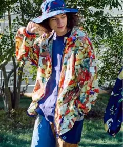 ブルゾン アウター マイクロリップポリエステル パーカーJKT