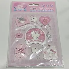 d*2様 ハローキティ　サンリオ クラフトアートシリーズ 3D ステッカー　シー