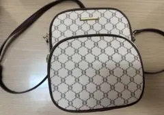 GRLベージュショルダーバック