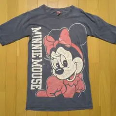 Hanes ミニーマウス グレー Tシャツ Sサイズ 古着 - メルカリ