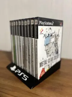 PS5 ゲームソフト収納スタンド