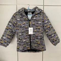 H&M 働くクルマ柄 中綿コート 135サイズ