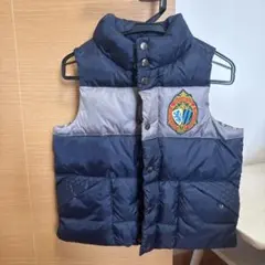 GapKids ダウンベスト 120 ネイビー/グレー