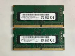 Micron ノートPC用メモリ DDR4-3200 8GB×2枚（計16GB） - メルカリ