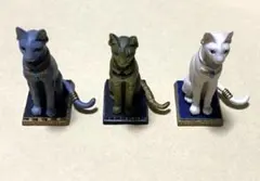 海洋堂　チョコエッグ　ペット動物　シークレット　バステト神　3種セット