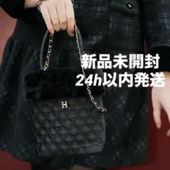 Herlipto Diamond Quilted Chain Bag ノベルティ