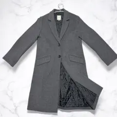 BEAMS HEART グレー チェスターコート サイズ1