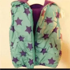 リバーシブル ダウンベスト