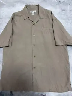 【COMOLI】 ベタシャン オープンカラーシャツ 20SS キャメル サイズ4 COMOLI】 ベタシャン オープンカラーシャツ 20SS キャメル サイズ4