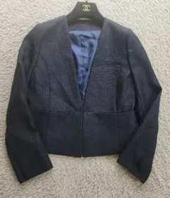 ルイルエブティック　ノーカラージャケット　S