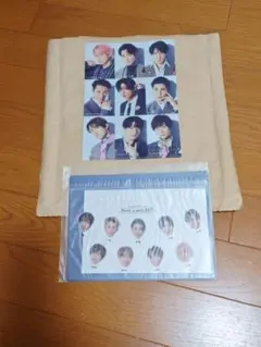 Snow Man カレンダー特典ぱぴぷぺポーチ タペストリー特典クリアファイル