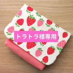 マチ付き移動ポケット　女の子　いちご③