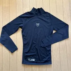 under armour インナー アンダーシャツ 野球 長袖 黒色 SM