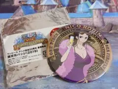 ONEPIECE ロビン 海ほたる シーファイヤフライ号の冒険 缶バッジ 20周 メルカリ