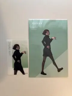 呪術廻戦展　クリアカード　ポストカード　家入硝子