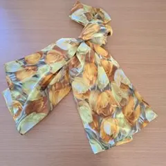 花柄ストール スカーフ 150×35㎝ チューリップ