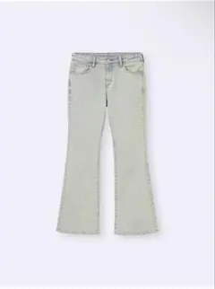 【値下げ中】ジーユー GU スリムフレアジーンズ L 丈標準 フレアデニム