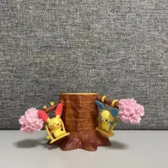 ポケモン　プラスル　マイナン　ポケモンの森　桜　春　フィギュア　マスコット　レア