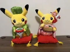 中国限定 ピカチュウ ぬいぐるみセット ポケモンセンター限定 チャイナ服 中国限定 ピカチュウ ぬいぐるみセット ポケモンセンター限定 チャイナ