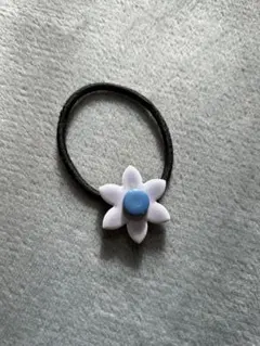 花デザイン ヘアゴム