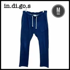 in.di.go.s インディゴス デニム風 スウェットパンツ M 古着