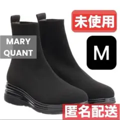 新品マリ-クワントブ-ツМサイズ MARY QUANT（マリークヮント） ブーツ マリークワント メタルデイジー