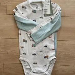 新品未使用　H&Mロンパース　85 長袖