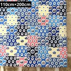 オックス生地 花柄 パッチワーク柄 110cm×200cm