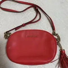 マイケルコース　ショルダーバッグ　赤