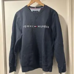 TOMMY HILFIGER ネイビー スウェット L