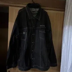 rocawear ブラック デニムジャケット 2X bboyロカウェア b系のサムネイル