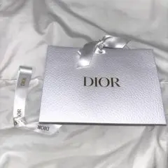 【匿名配送】 おまけ付き Dior ラッピングボックス リボン 紙クッション材付