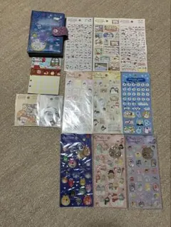 シール帳 雪だるまシール ステッカー