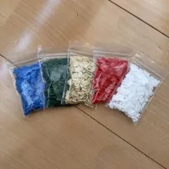 ペットボトルキャップ　カット済み10g×5