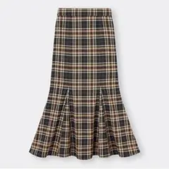 チェック柄フレアスカート Mサイズ