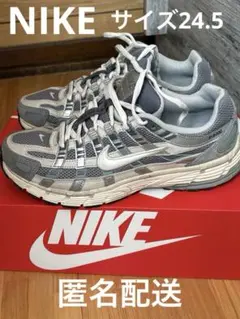 【匿名配送】 NIKE ナイキ　P-6000 スニーカー　24.5㎝のサムネイル