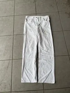 【レア】Levi's 512 ペインターデニムホワイトW30 L34 00sのサムネイル