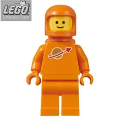 LEGOレゴ正規品 ミニフィグオレンジ橙色クラシックスペース