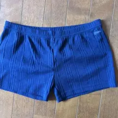 FIDRA ネイビー Mサイズ リブ編みショーツのサムネイル