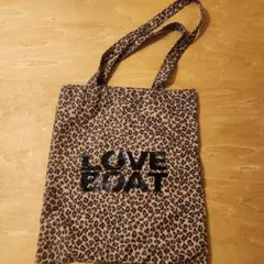 LOVE BOAT ヒョウ柄バッグ