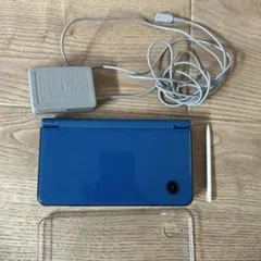 3DS LL 本体のみ ジャンク品 タッチペン付き メタリックブルー - メルカリ
