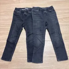 babyGAP 4T グレー スリムフィット長ズボン 2枚セットのサムネイル
