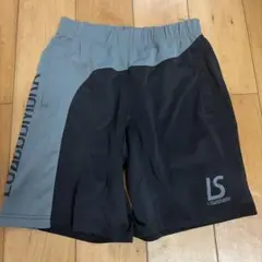 LUZ e SOMBRA ハーフパンツ ブラック×グレー S